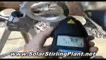 Solar Stirling Plant - Solar Stirling Electricity Generator - Get Free Energy - No Electric Bill