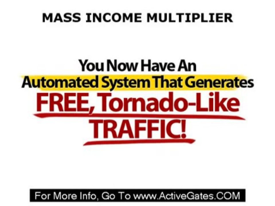 Mass Income Multiplier - Can You Make Money Massively Here?