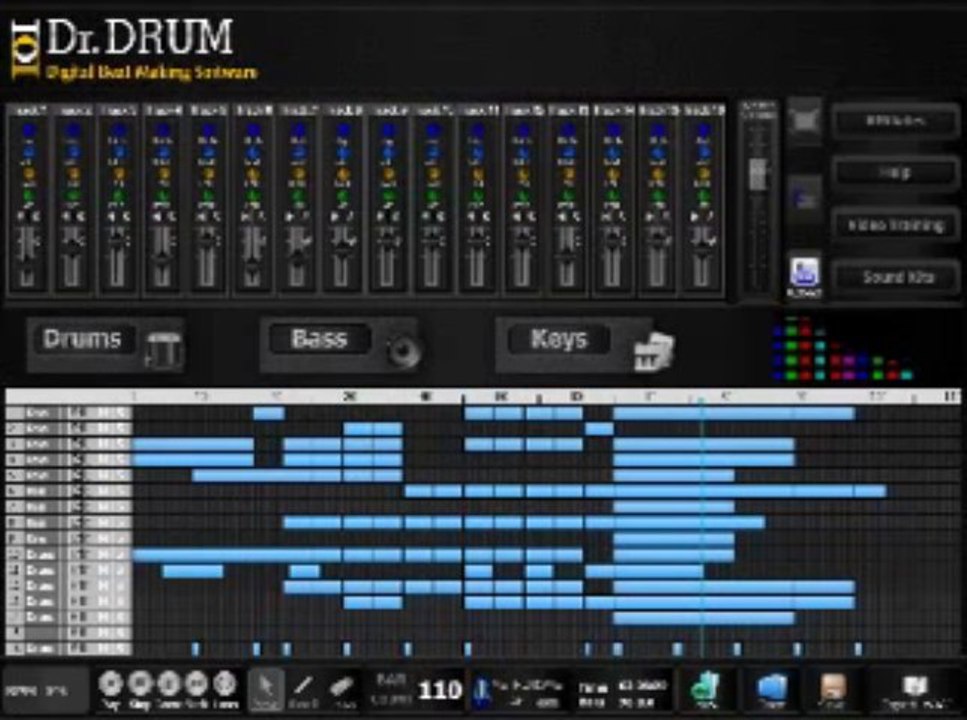 Dr Drum Beat Maker 2013 | How To Create Your Own Beats Using Dr Drum