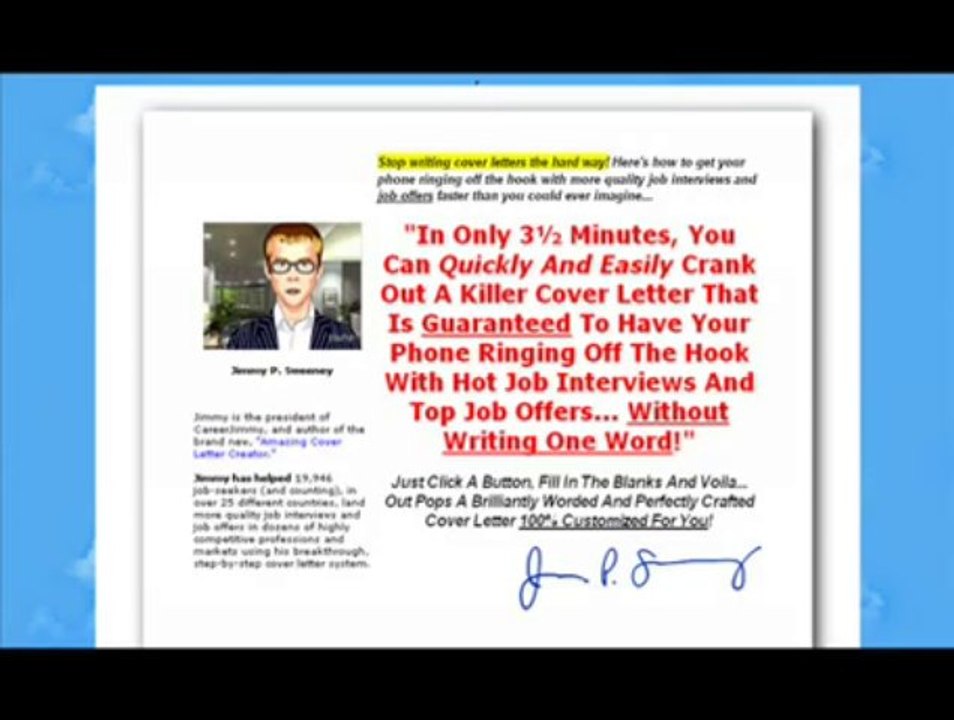 Amazing cover letters Train Your Children - Before You Get A
