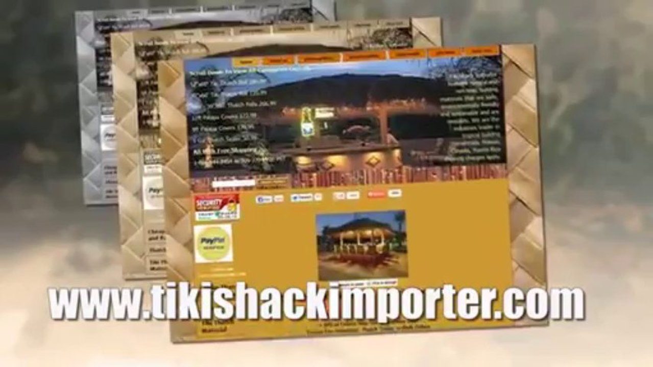 Thatch Roll For Sale - Thatch For Tiki Hut - Thatch For Tiki Bar