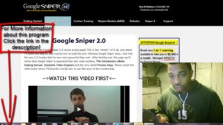 Google sniper review2.0 - google sniper - The $4 Million Monster