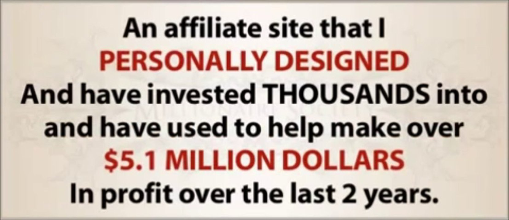 Millionaire Society Profit Bank Path to Financial Freedom.