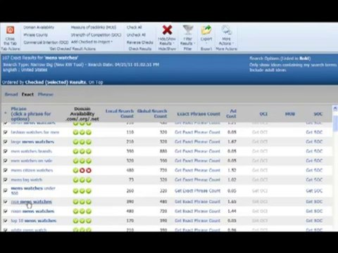 Micro Niche Finder - Find Type In Traffic Keywords For Set And Forget Revenue Streams