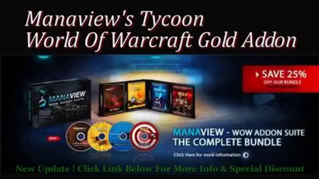 GTR UPDATE!!] Manaview's Tycoon World Of Warcraft Gold Addon REVIEW WORLD OF WARCRAFT