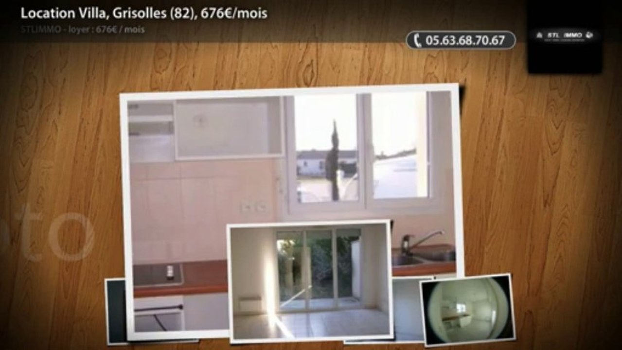 Location Villa, Grisolles (82), 676€/mois