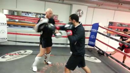 VosGym Amsterdam: Pads Fight Training with Sensei Fransois and Giga