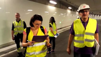 Tunnel Prado Sud : un test pour évacuer les risques