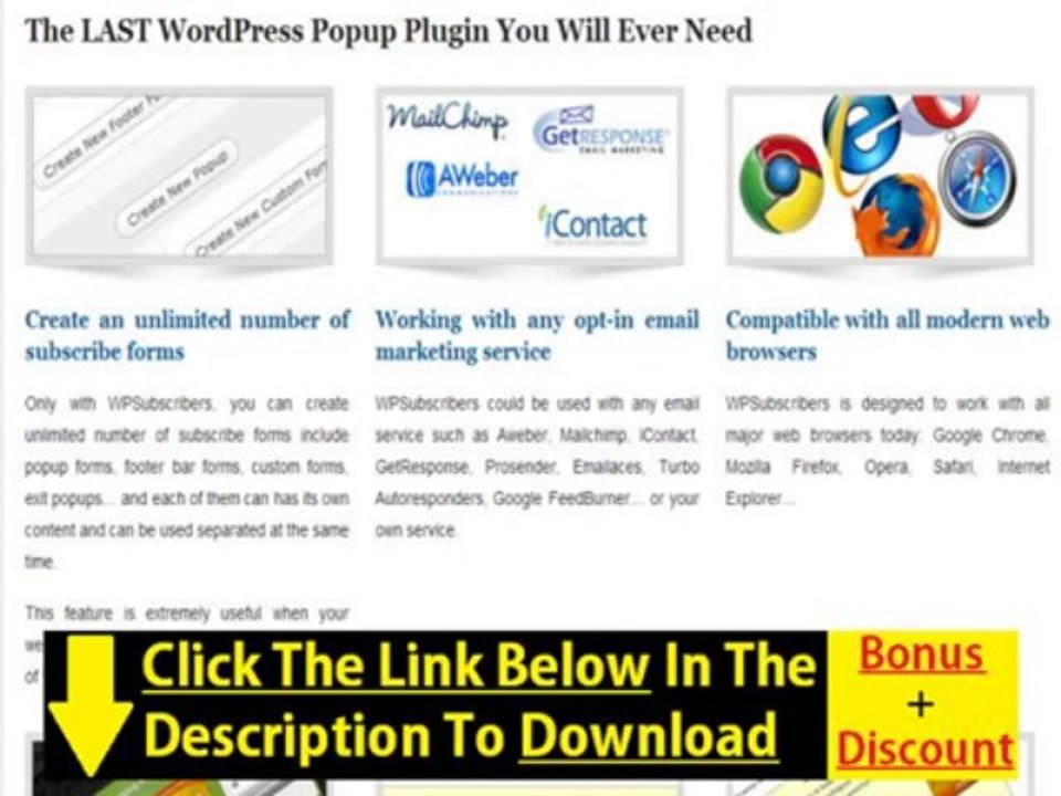 Wpsubscribers Plugin + Wp Subscribers Wordpress Plugin