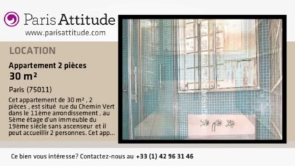 Appartement 1 Chambre à louer - Ménilmontant, Paris - Ref. 6450