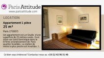 Appartement Studio à louer - Invalides, Paris - Ref. 2254