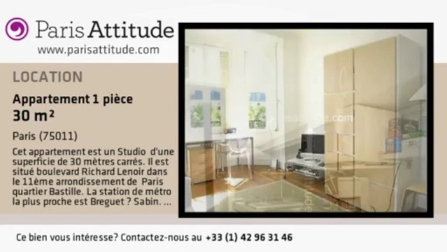 Appartement Studio à louer - Bastille, Paris - Ref. 2598
