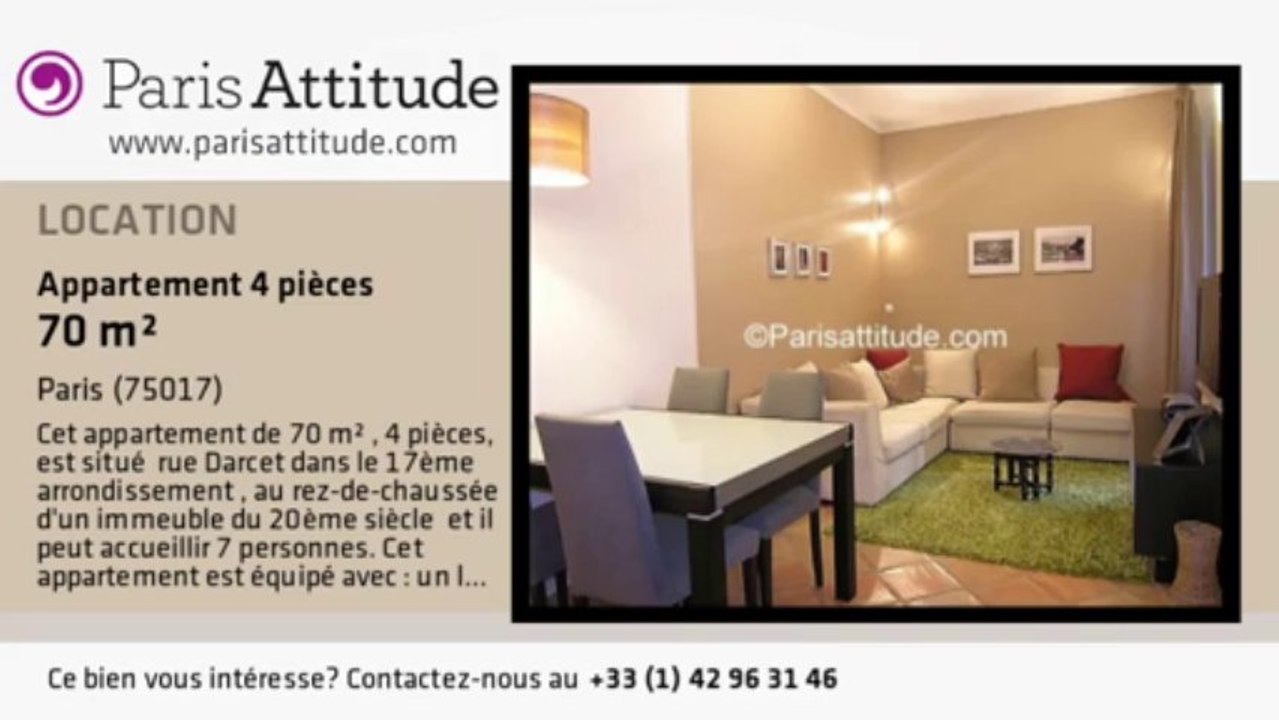 Appartement 3 Chambres à louer - Batignolles, Paris - Ref. 5461