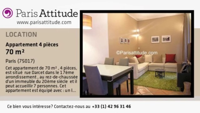 Appartement 3 Chambres à louer - Batignolles, Paris - Ref. 5461