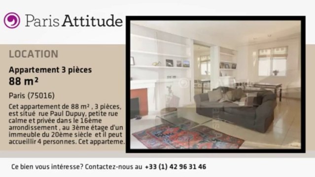 Appartement 2 Chambres à louer - Maison de la Radio, Paris - Ref. 8461