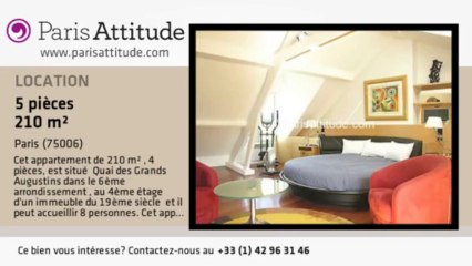 Triplex 4 Chambres à louer - St Germain, Paris - Ref. 4475