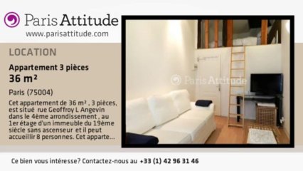 Appartement 2 Chambres à louer - Centre George Pompidou, Paris - Ref. 7932