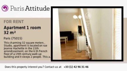 Studio Apartment for rent - Commerce, Paris - Ref. 8455