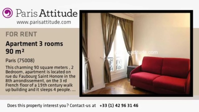 2 Bedroom Apartment for rent - Miromesnil, Paris - Ref. 2224