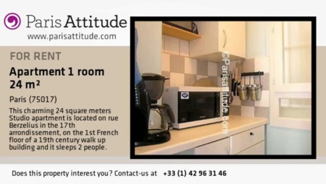 Studio Apartment for rent - Porte de Clichy, Paris - Ref. 3090