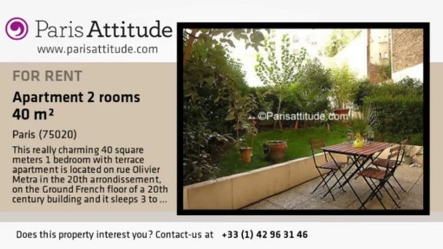 1 Bedroom Apartment for rent - Place des Fêtes, Paris - Ref. 1635