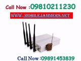 Cell Phone Jammer In India,09810211230,www.mobilejammers.net