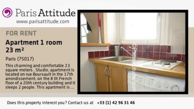 Studio Apartment for rent - Batignolles, Paris - Ref. 7064