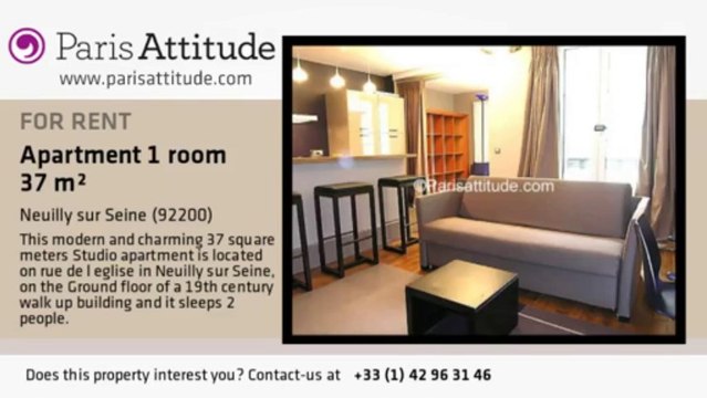 Studio Apartment for rent - Neuilly sur Seine, Neuilly sur Seine - Ref. 3488