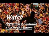 Argentina vs Australia Live Rugby Streaming
