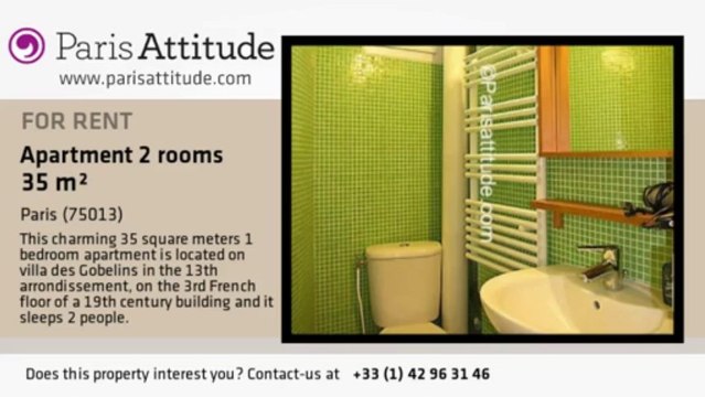 1 Bedroom Apartment for rent - Les Gobelins, Paris - Ref. 1214