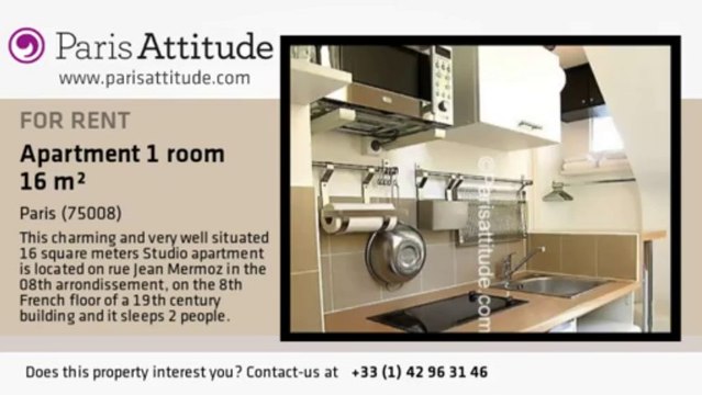 Studio Apartment for rent - Champs Elysées, Paris - Ref. 3661