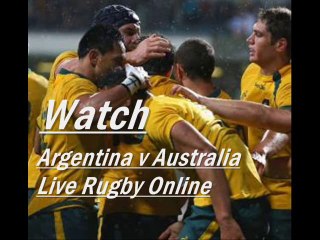Watch Full Rugby Match Argentina vs Australia Live Here
