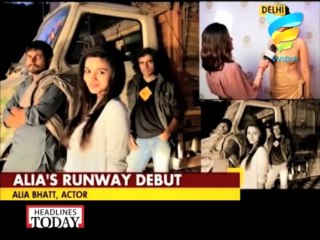 Alia Bhatt's Hot Runway Debut