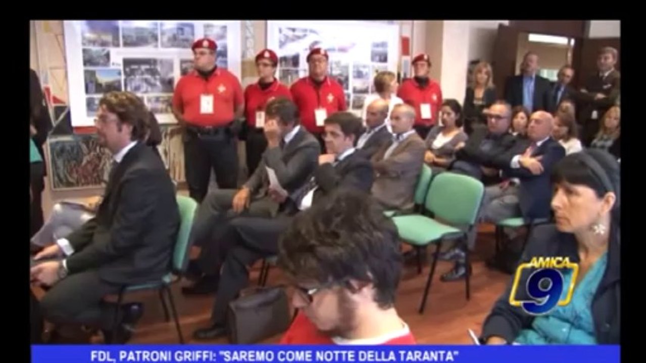 FDL, Patroni Griffi: "Saremo come notte della Taranta"