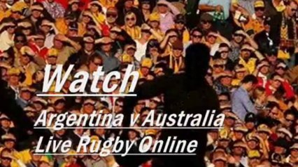 Live See Rugby Championship Argentina vs Australia