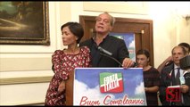 Napoli - Fiducia a Letta, l'amarezza del Pdl campano  (03.10.13)