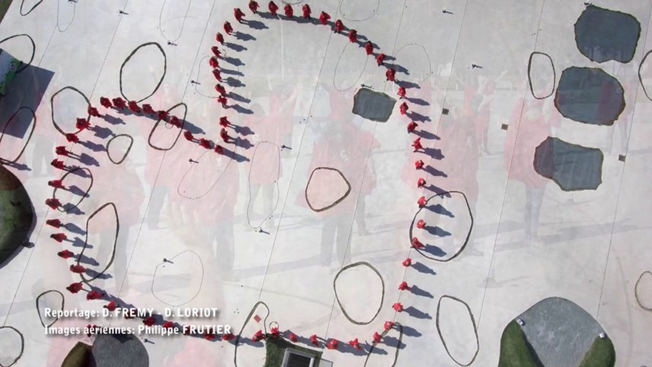 un coeur pour le Nord Pas de Calais la Creativallée au Louvre Lens -  Télé Gohelle