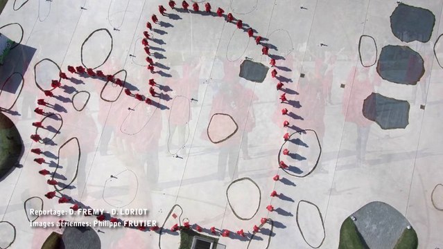 un coeur pour le Nord Pas de Calais la Creativallée au Louvre Lens - Télé Gohelle