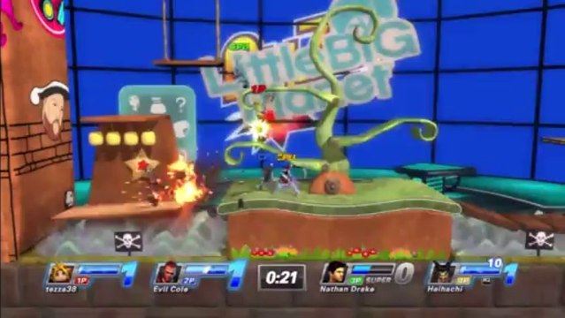 PS3 - Playstation All-Stars Battle Royale Arcade Mode - Spike - Legendary