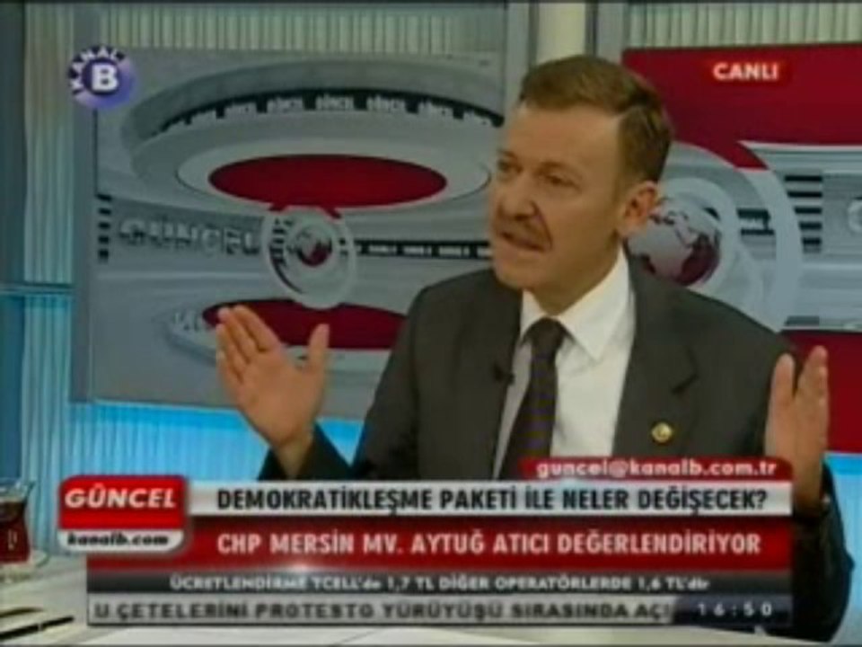 Atıcı Demokratikleşme Paketi ve Suriye Tezkeresini değerlendirdi