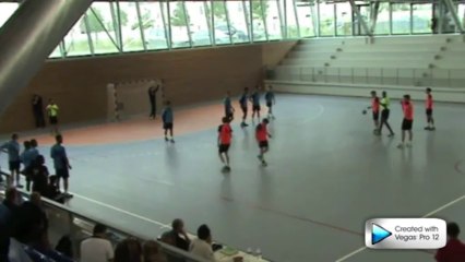 But sur coup franc direct / Championnat de France -18