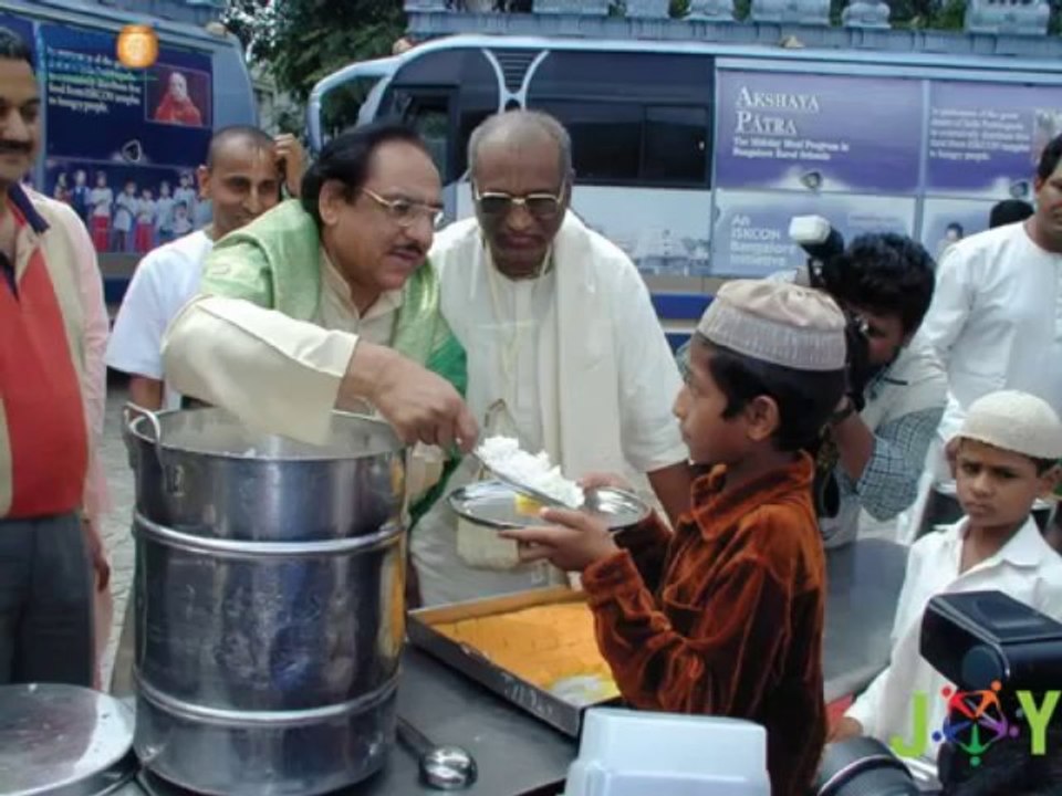 Joy of Giving Week  Being Celebrated By Akshaya Patra Foundation To Feed The Children