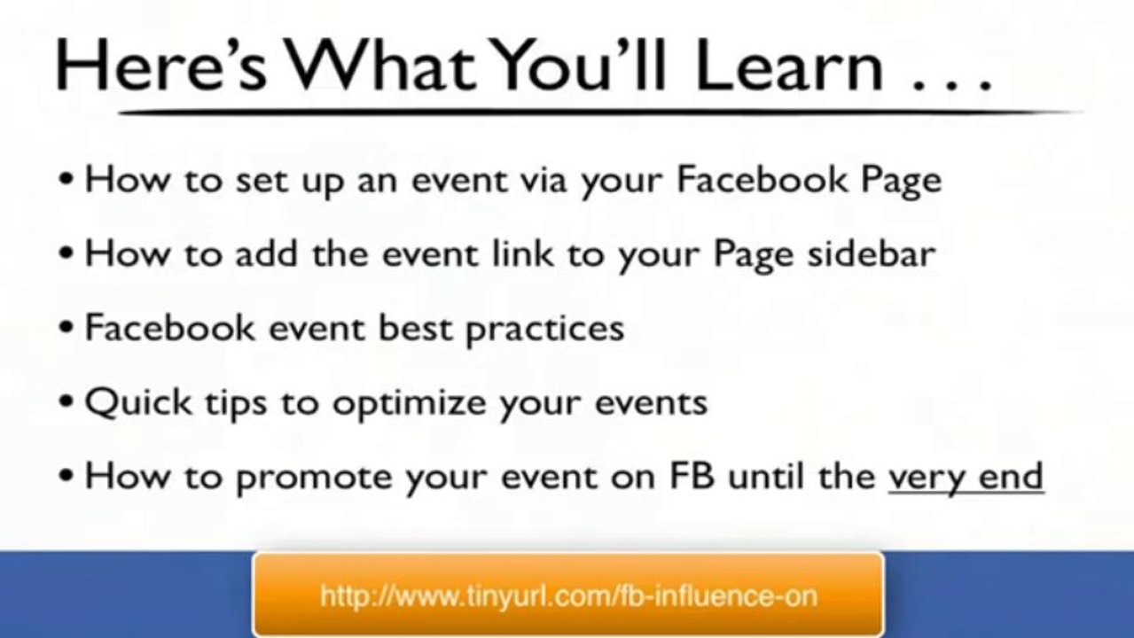 FB Influence - Events