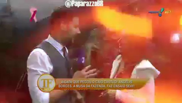 [ PAPARAZZO BR ] :: Vídeo :: TV Fama @Angelis_ Borges fala sobre assuntos picantes e admite retoque no photoshop @PaparazzoBR