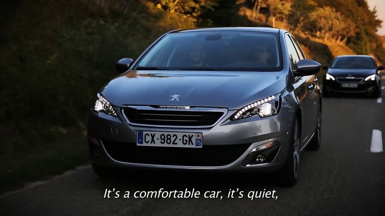 Essais nouvelle Peugeot 308 II par les blogueurs internationaux ( www.feline.cc )