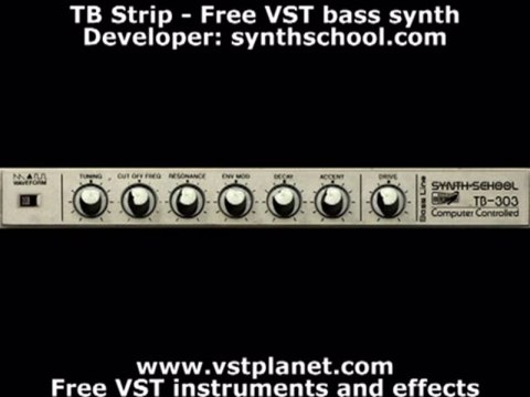 TB Strip - Free VST bass synth - vstplanet.com