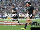 Springboks vs All Blacks Live Broadcast