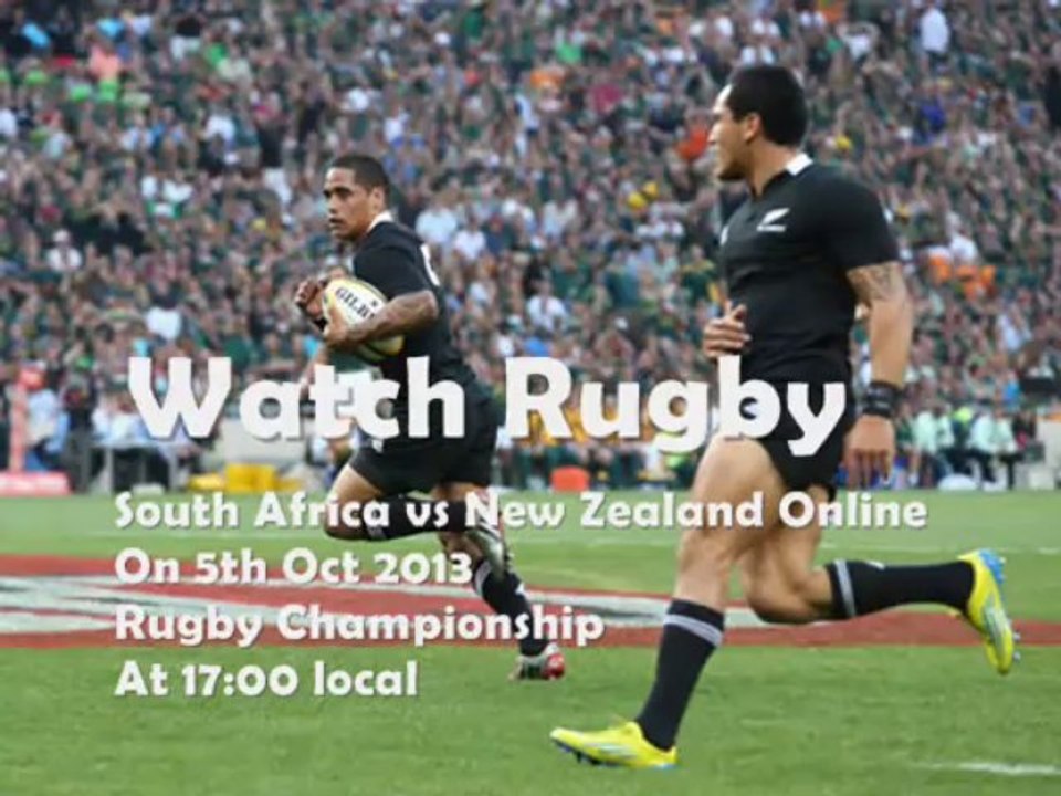 Watch Rugby Springboks vs All Blacks Online