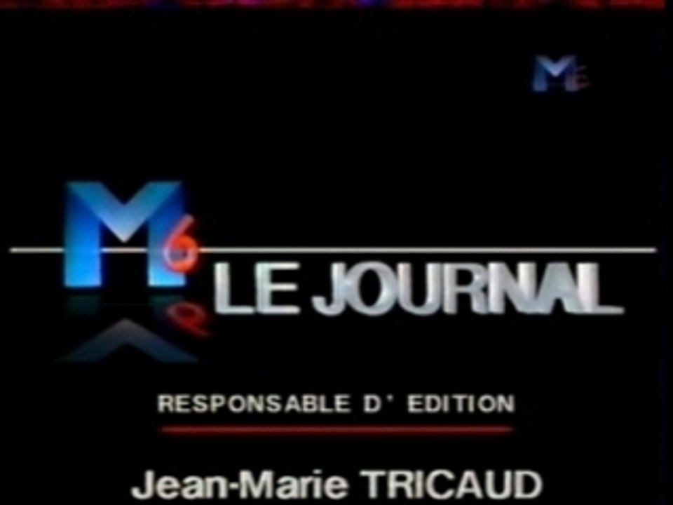 GENERIQUE FIN JT M6 -1987