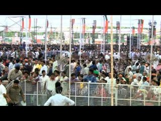 Massive crowd attended BJP's Vikas rally - Delhi